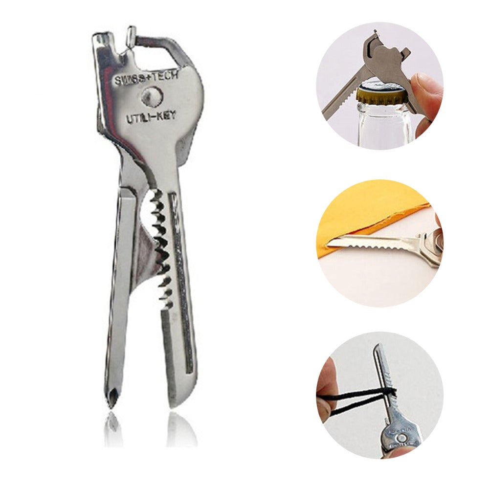 6 In 1 Mini Multifunction Foldable Knife Key Screwdriver Bottle Opener - Premium Garden from cjdropshipping - Just $9.77! Shop now at Yard Agri Supply