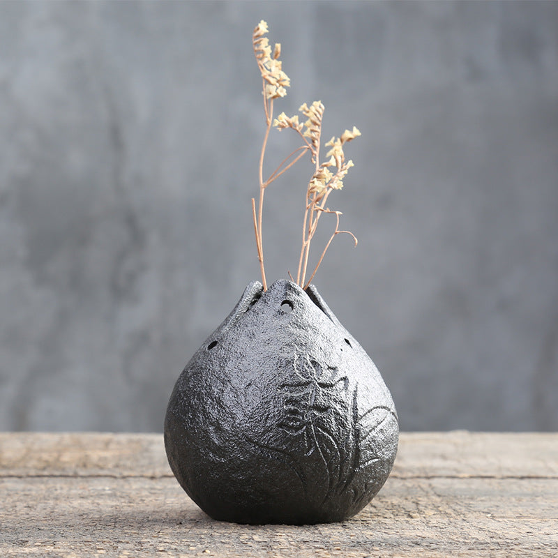 Stoneware Zen Chinese Flower Arrangement Vase - Premium home and garden from cjdropshipping - Just $22.45! Shop now at Yard Agri Supply