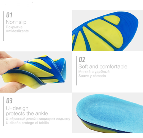 Silicon Gel Insoles Foot Care for Plantar Fasciitis Heel Spur Running Sport Insoles Shock Absorption Pads Arch Orthopedic Insole - Premium bags and shoes from cjdropshipping - Just $14.88! Shop now at Yard Agri Supply