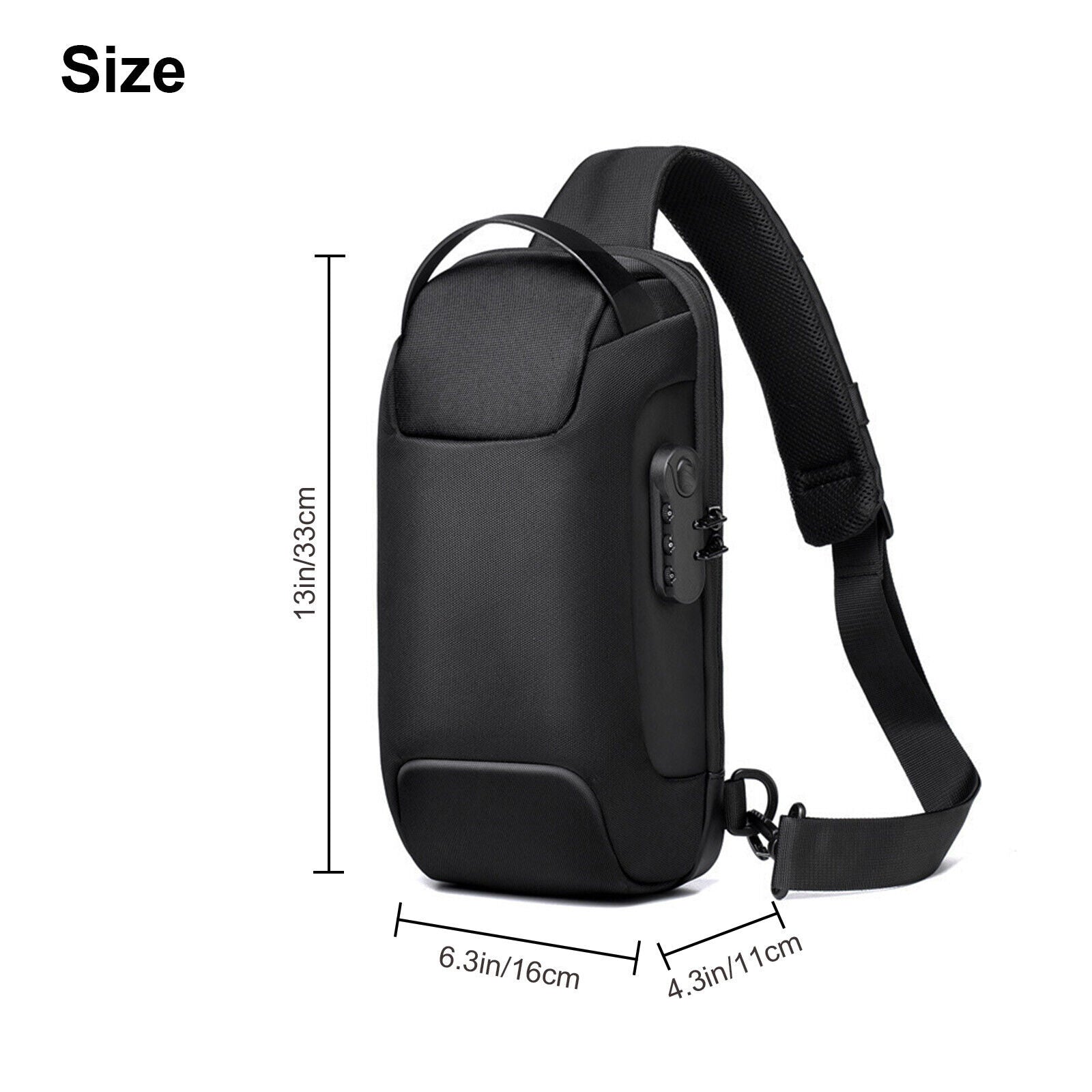 Men's Waterproof Oxford Multifunction Crossbody Bags Anti-theft Shoulder Bags Messenger Sling Chest Bag Pack For Male Sling Shoulder Crossbody Waterproof Anti-theft Chest Bag Backpack Pack USB - Premium bags and shoes from cjdropshipping - Just $83.99! Shop now at Yard Agri Supply