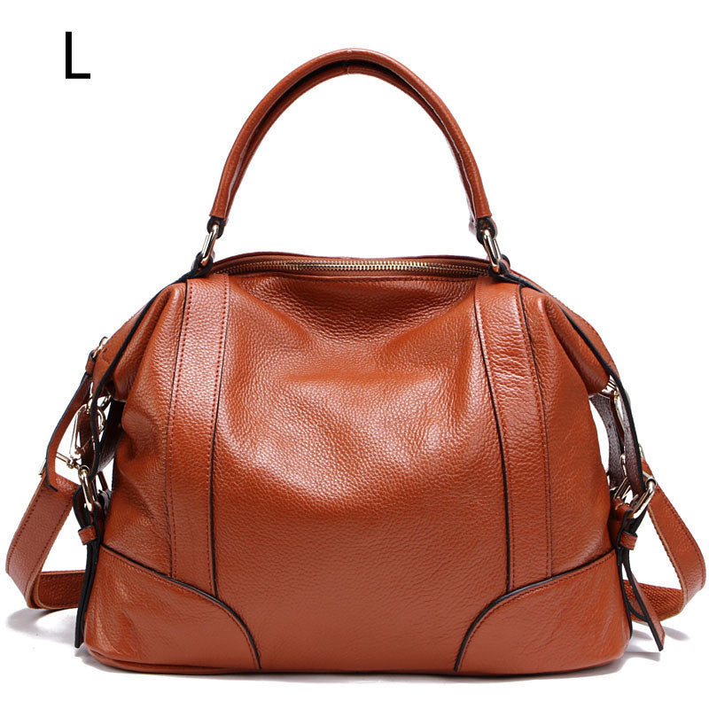 European And American Leather Top Layer Cowhide Bag For Ladies - Premium bags and shoes from cjdropshipping - Just $163.72! Shop now at Yard Agri Supply