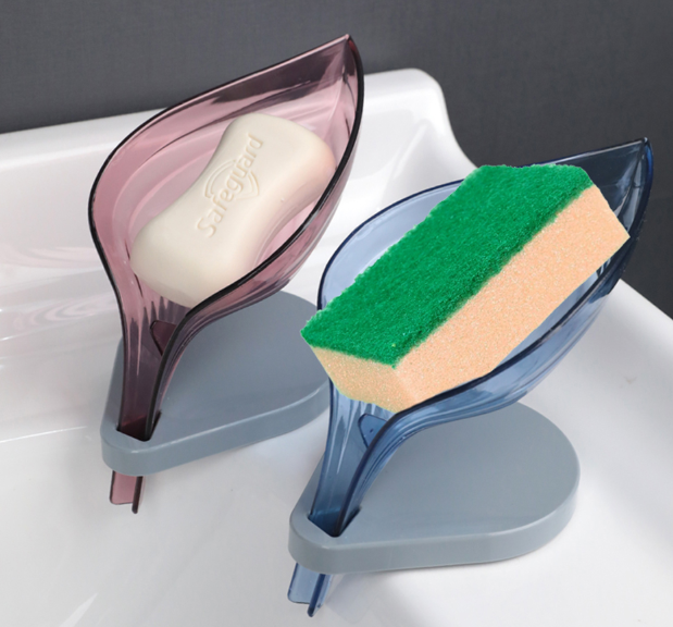 Soap Holder Sink Sponge Drain Box Creative Suction Cup - Premium home and garden from cjdropshipping - Just $9.64! Shop now at Yard Agri Supply