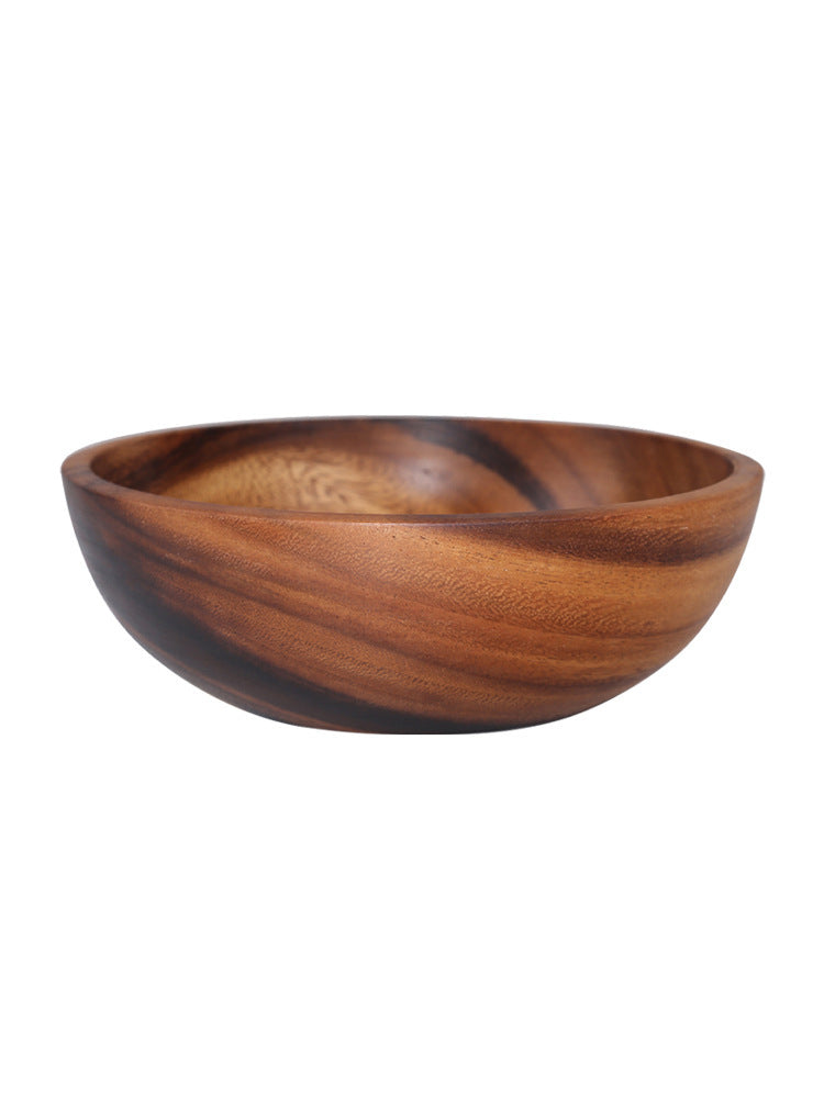 Acacia wooden bowl wooden tableware - Premium  from Yard Agri Supply - Just $19.55! Shop now at Yard Agri Supply