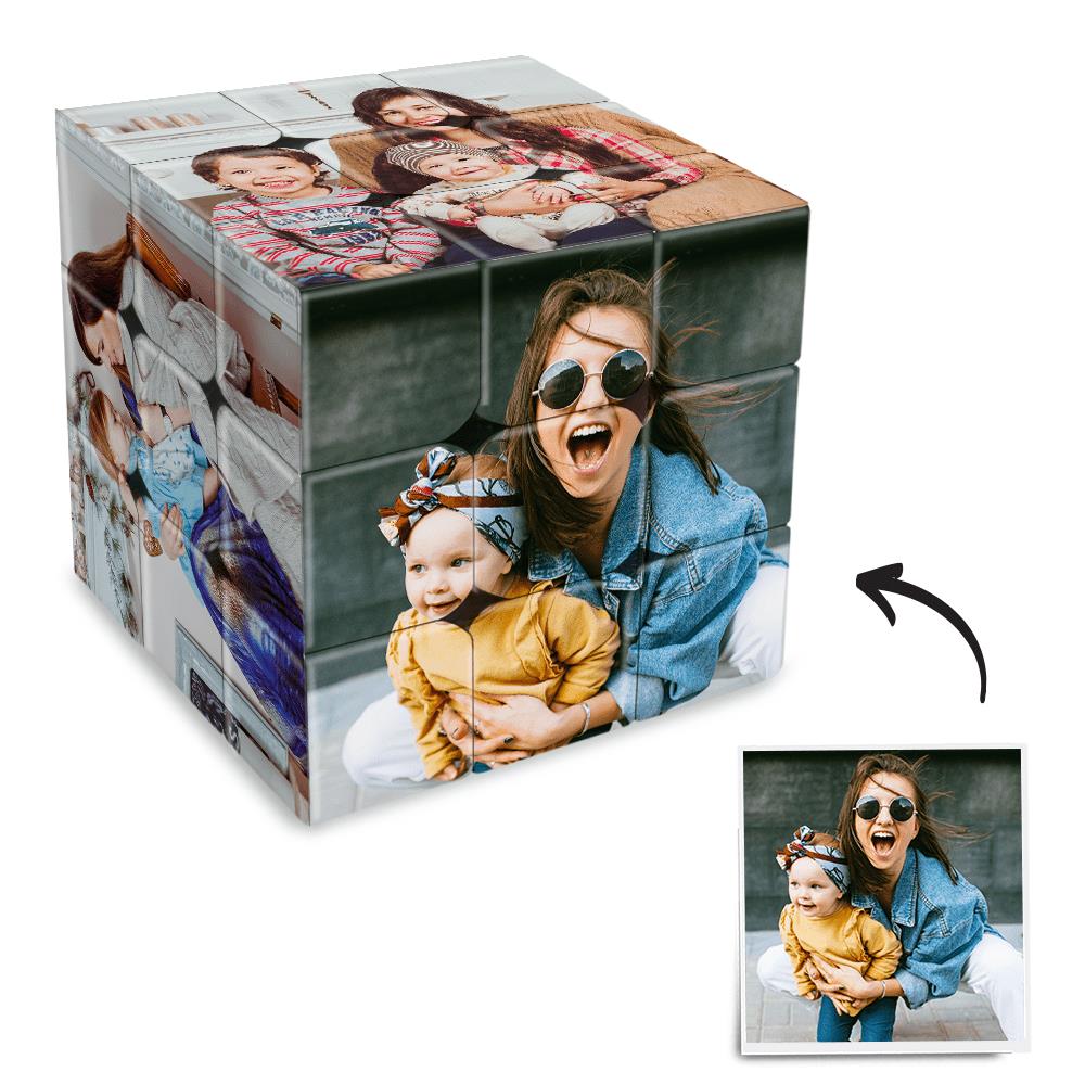 Customized Multi Photo Rubik's Cube Mother's Day Gift - Premium  from MadeMine - Just $6.70! Shop now at Yard Agri Supply