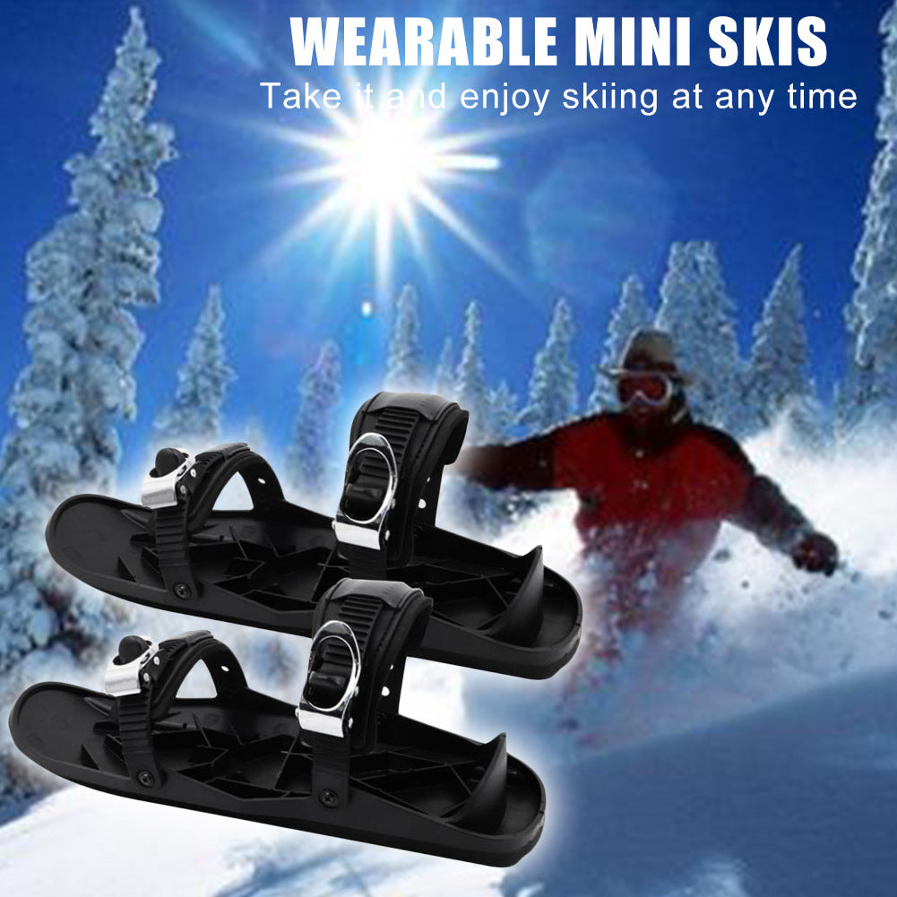Mini Short Ski Skates For Snow Skis For Winter Shoes - Premium  from cjdropshipping - Just $65.99! Shop now at Yard Agri Supply