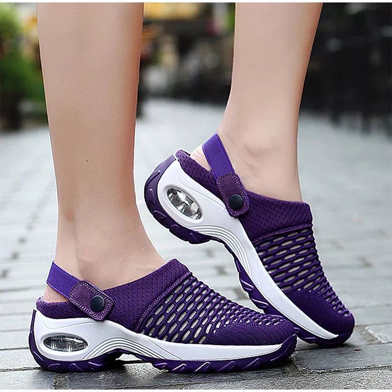 Hollow Out Shoes Mesh Casual Air Cushion Increased Sandals And Slippers - Premium bags and shoes from cjdropshipping - Just $58.75! Shop now at Yard Agri Supply