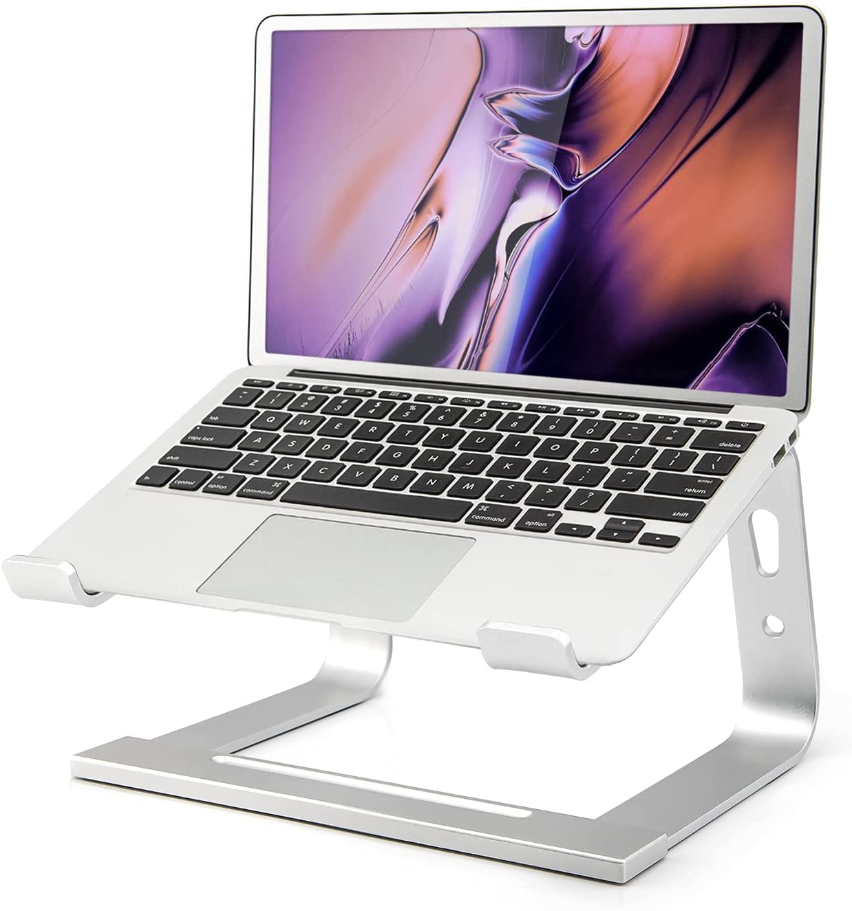 Laptop Stand, Computer Stand for Laptop, Aluminium Laptop Riser, Ergonomic Laptop Holder Compatible with MacBook Air Pro, Dell XPS, More 10-17 Inch Laptops Work from Home, Amazon Platform Banned - Premium bags and shoes from cjdropshipping - Just $42.75! Shop now at Yard Agri Supply