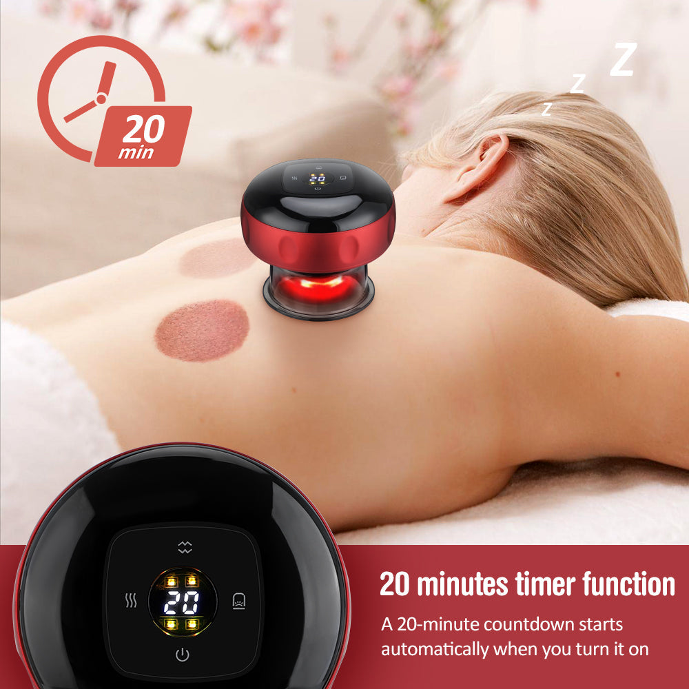 Electric Vacuum Cupping Massage Body Cups Anti-Cellulite Therapy Massager For Body Electric Guasha Scraping Fat Burning Slimming - Premium home and garden from cjdropshipping - Just $48.18! Shop now at Yard Agri Supply