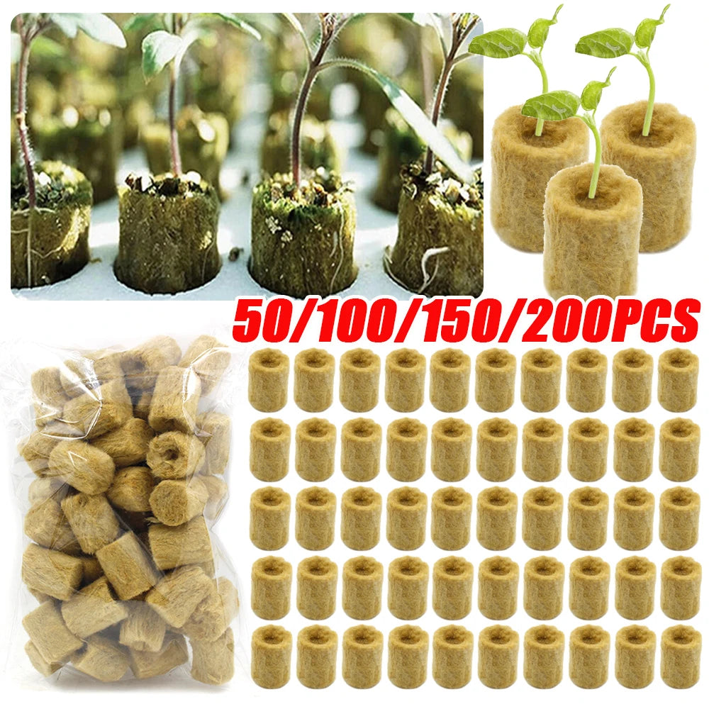 50-200Pcs Planting Sponge Grow Sponge Seed Seedling Grow Plug Plant Hydroponic Propagation For Home Garden Accessories Tools - Premium  from dser - Just $12.95! Shop now at Yard Agri Supply