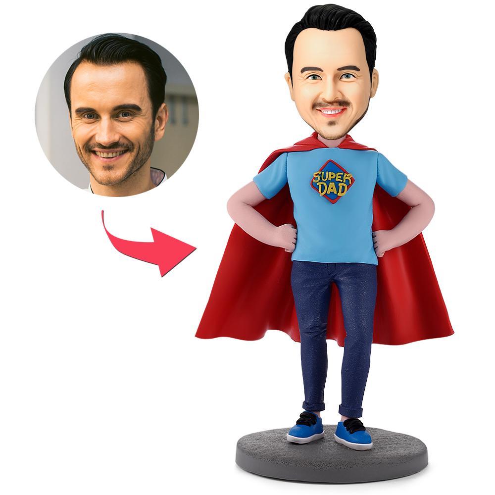 Personalized Super Dad Custom Bobbleheads from Photo - Premium  from MadeMine - Just $63.89! Shop now at Yard Agri Supply