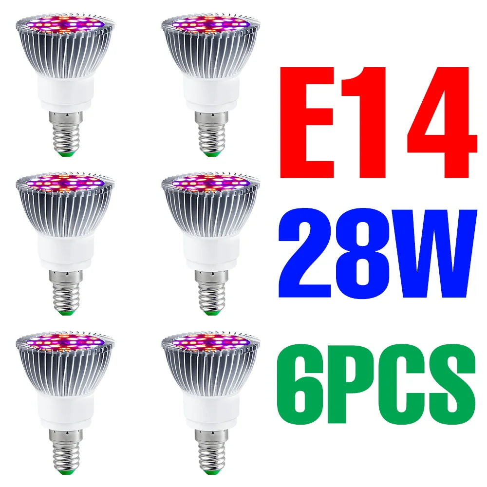 220V LED Grow Bulb Full Spectrum Plant Light E27 Phyto Lamp E14  Fitolamp For Greenhouse Hydroponic Flowers Seedlings Phytolamp - Premium  from Yard Agri Supply - Just $10.95! Shop now at Yard Agri Supply