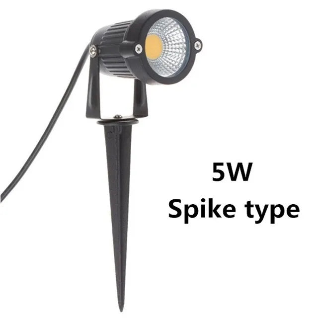 COB Outdoor Garden Light LED Lawn Lamp Spike 10W 7W 5W 3W Waterproof Bulb 220V 110V 12V Landscape IP65 Path Spotlight - Premium  from Yard Agri Supply - Just $15.95! Shop now at Yard Agri Supply