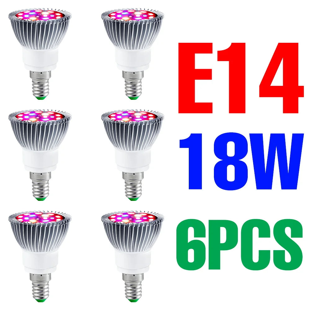 220V LED Grow Bulb Full Spectrum Plant Light E27 Phyto Lamp E14  Fitolamp For Greenhouse Hydroponic Flowers Seedlings Phytolamp - Premium  from Yard Agri Supply - Just $6.95! Shop now at Yard Agri Supply