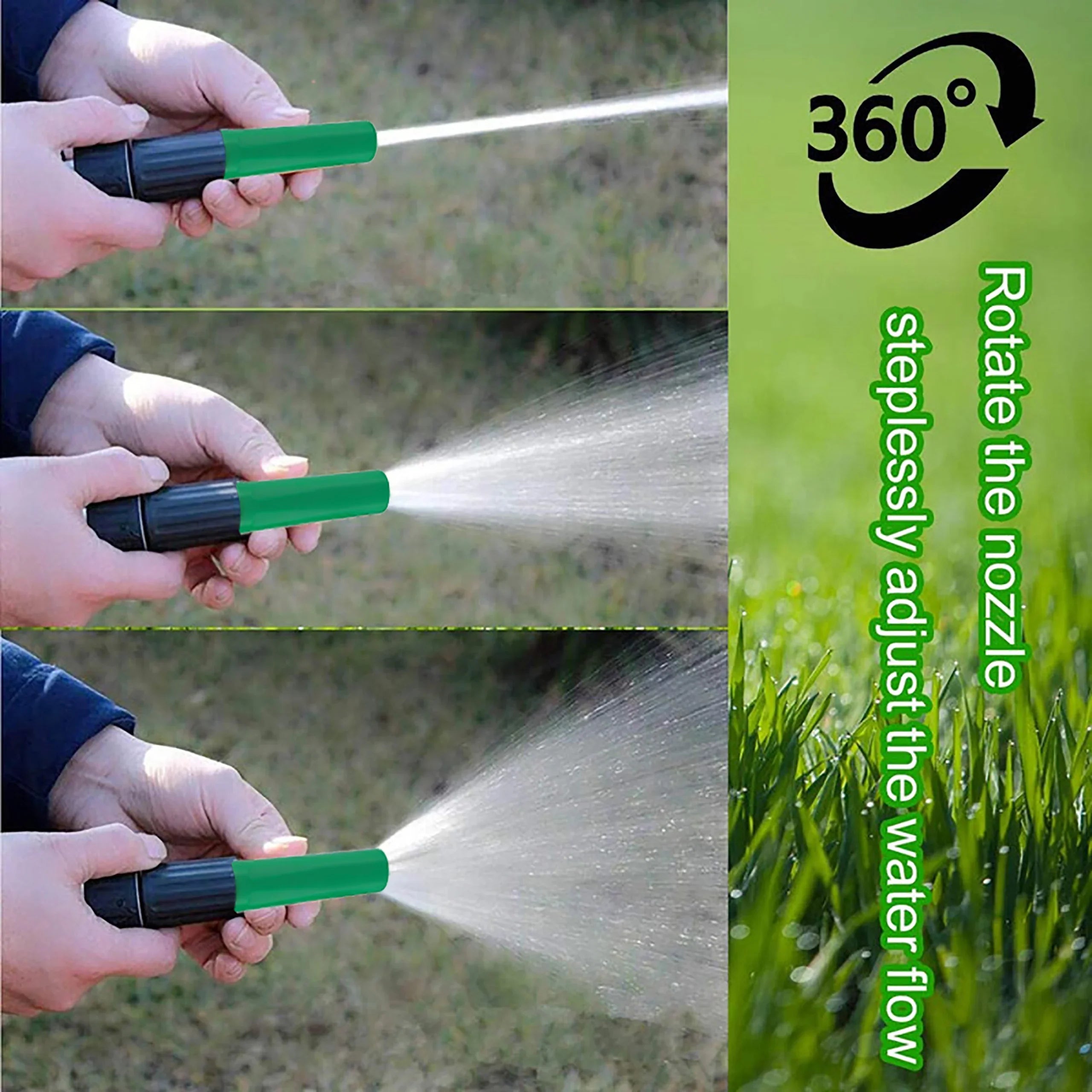 Adjustable Direct Injection Water Gun Garden Irrigation Watering Sprinkler High Pressure Car Wash Nozzle Household Cleaning Tool - Premium  from Yard Agri Supply - Just $1.95! Shop now at Yard Agri Supply