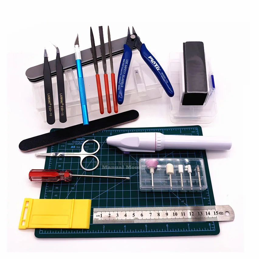 Model Building Tools Combo For Mecha Tools Military Hobby Model DIY Accessories Grinding Cutting Polishing Tools Set - Premium  from Yard Agri Supply - Just $17.95! Shop now at Yard Agri Supply