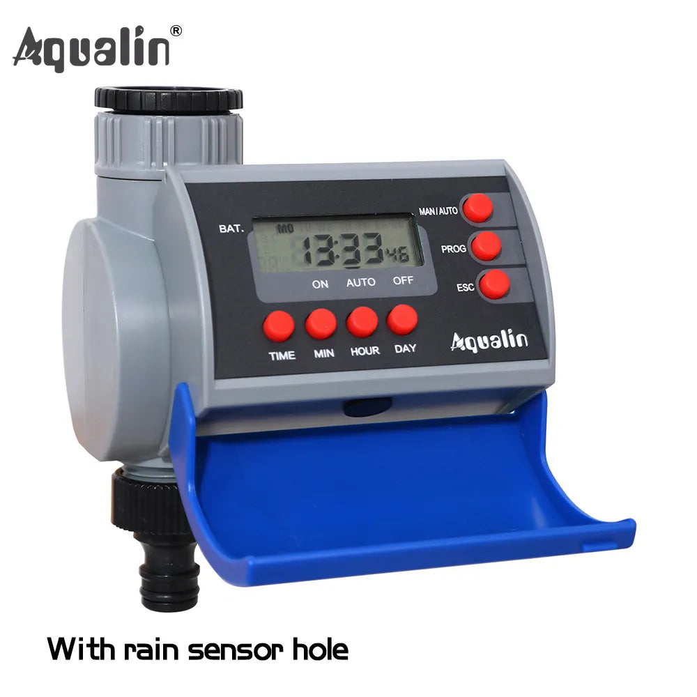 Graden Watering Timer Digital Home Garden Water Timer Solenoid Valve Irrigation Controller System with LCD Display #21002A - Premium  from Yard Agri Supply - Just $80.95! Shop now at Yard Agri Supply