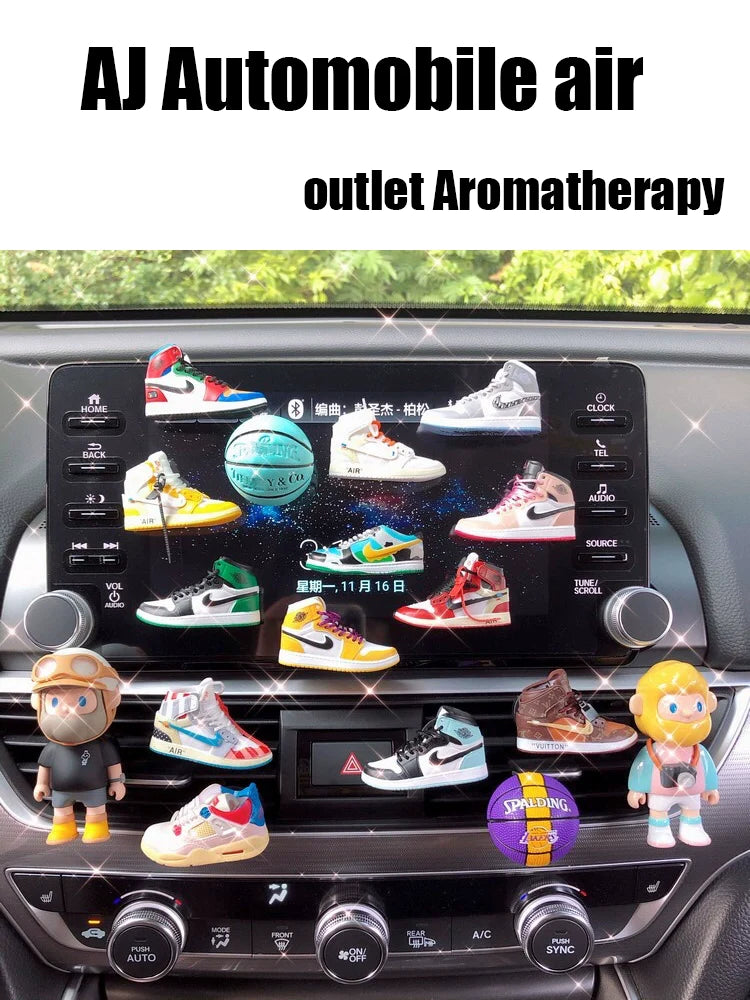 Creative AJ Automobile Vent Perfume Cute Cartoon Car Net Red Air Conditioning Decoration Car Interior Aromatherapy - Premium  from Yard Agri Supply - Just $8.95! Shop now at Yard Agri Supply