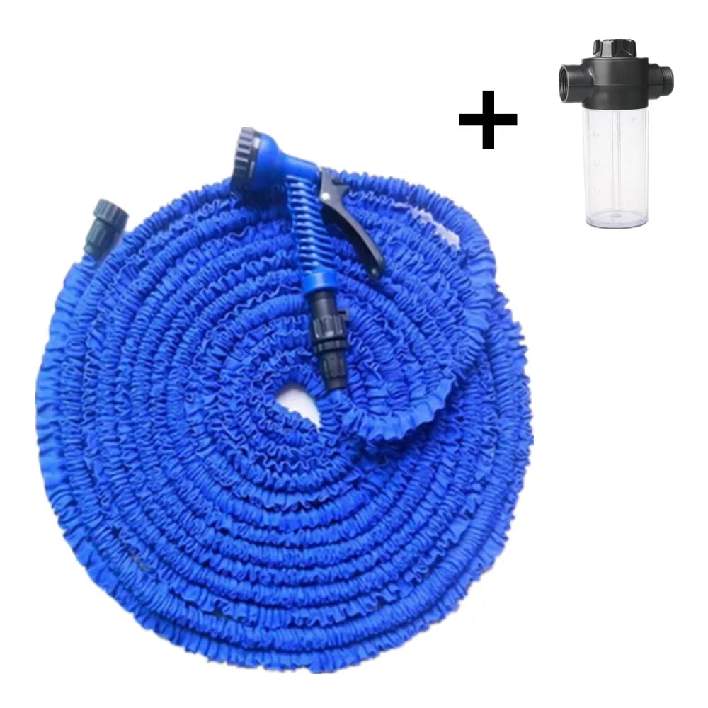 Magic Garden Hose Reels For Watering Flexible Expandable Water Hose Pipe Extendable Car Wash EU/US Connector 25FT-200FT - Premium  from Yard Agri Supply - Just $28.95! Shop now at Yard Agri Supply