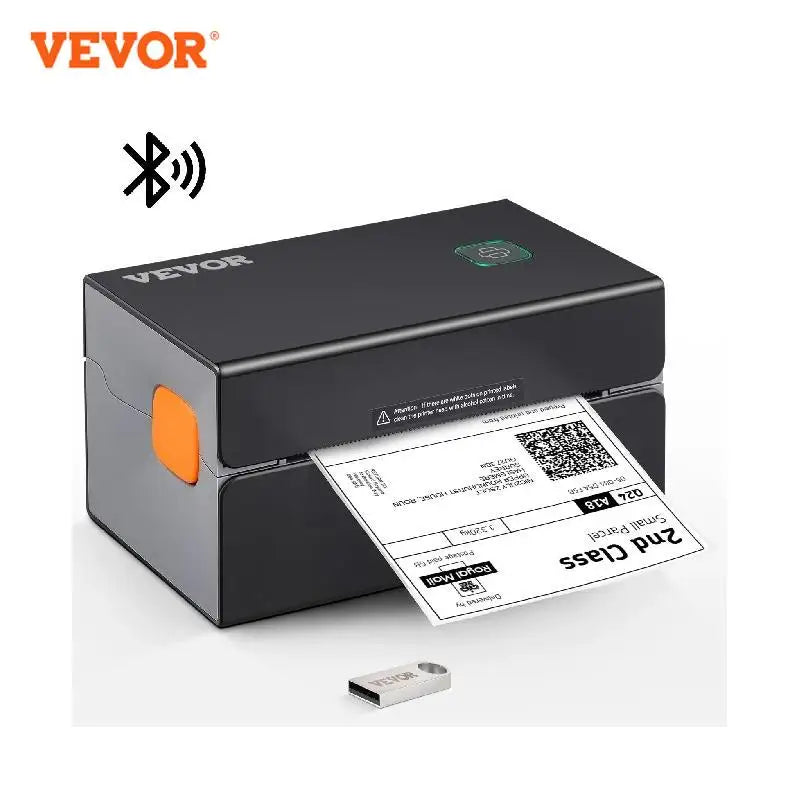 VEVOR Thermal Label Printer Portable Printer 300DPI for 4x6 Mailing Packages Printing w/ Bluetooth & Automatic Label Recognition - Premium  from dser - Just $164.95! Shop now at Yard Agri Supply