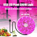 5V USB Led Plant Growing Light 2M 5M Full Spectrum Hydroponic Grow Lamps Indoor Plants Greenhouse Flowers Seeds Phyto Lamp Strip - Premium  from dser - Just $8.95! Shop now at Yard Agri Supply