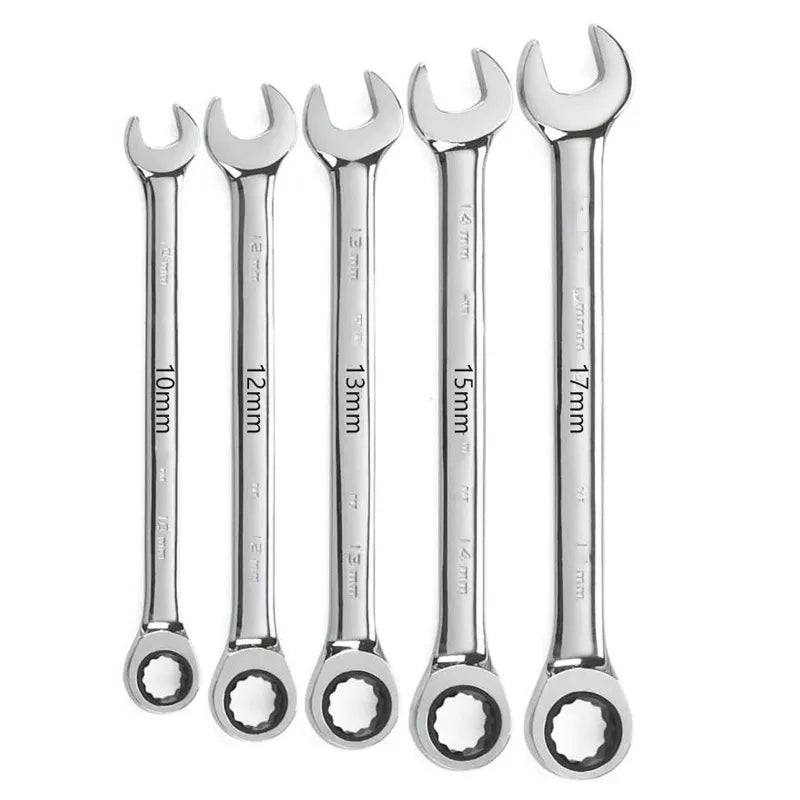 Ratchet Combination Metric Wrench Set Hand Tools Torque Gear Socket Nut Tools a set of key - Premium  from Yard Agri Supply - Just $5.95! Shop now at Yard Agri Supply
