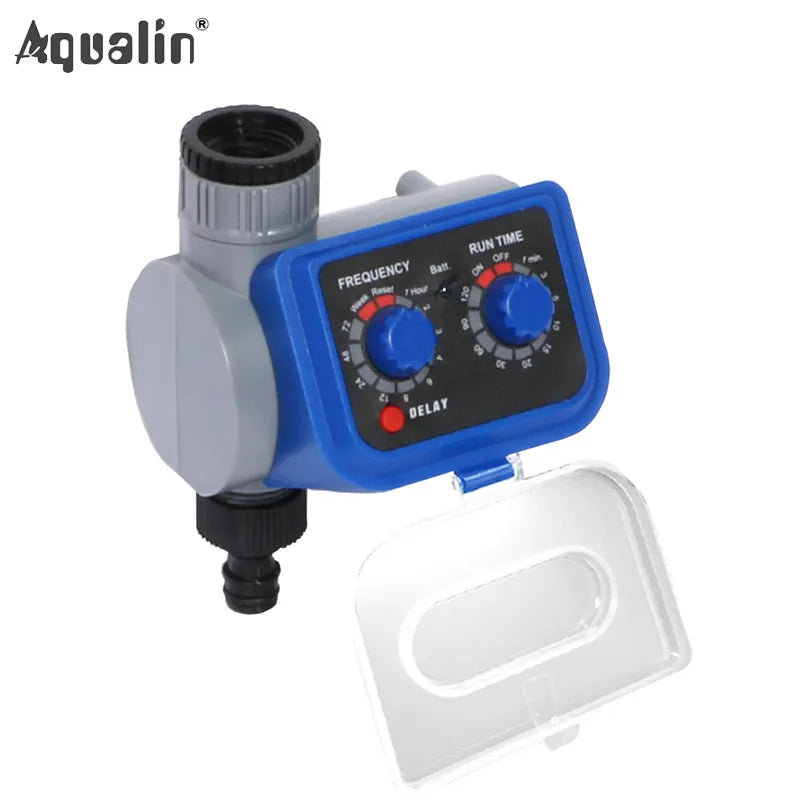 Electronic Automatic Solenoid Valve Garden Home Irrigation Water Timer With Delay Function #21003 - Premium  from Yard Agri Supply - Just $72.95! Shop now at Yard Agri Supply
