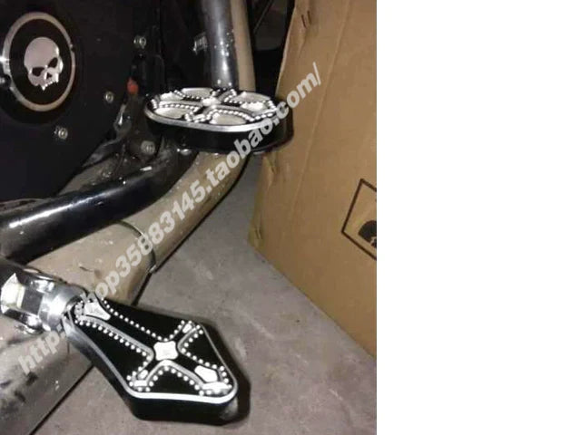 Fit for Harley Xl883 XL1200 X48 72 CNC Restoration Rear Foot Brake Pedal Cover Brake Lever Widened - Premium  from Yard Agri Supply - Just $24.95! Shop now at Yard Agri Supply