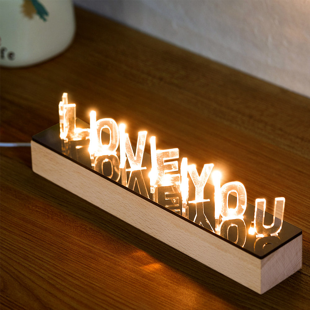 Custom Engraved Name Night Light Acrylic Commemorative Home Gifts - Premium  from MadeMine - Just $14.90! Shop now at Yard Agri Supply