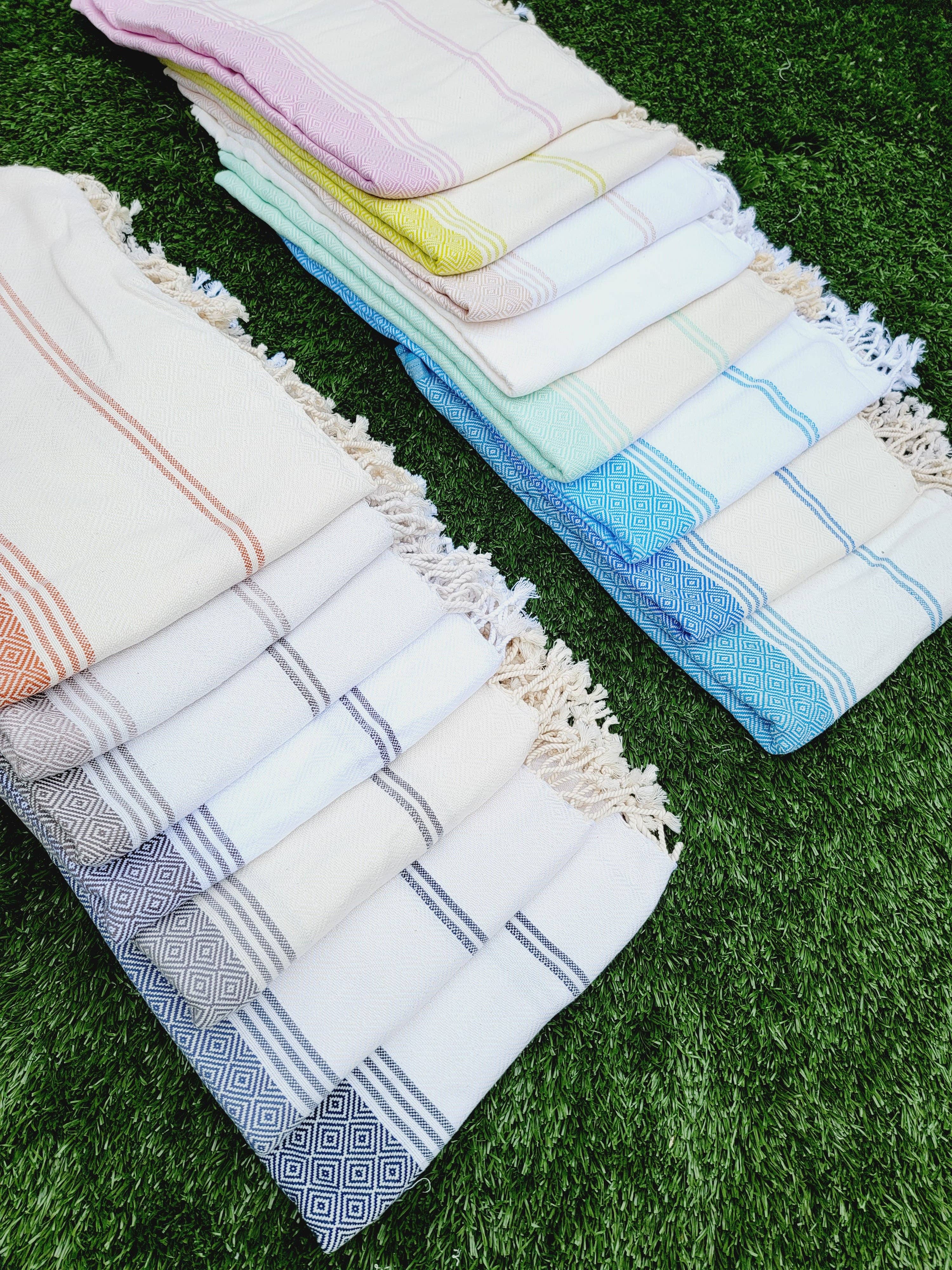 Beach/Bath Sand Free Towels-Easy Carry Quick Dry Thin Towel-Light BeigeHeart - Premium Kids & Baby Catalog from EBRU Home - Just $32.78! Shop now at Yard Agri Supply