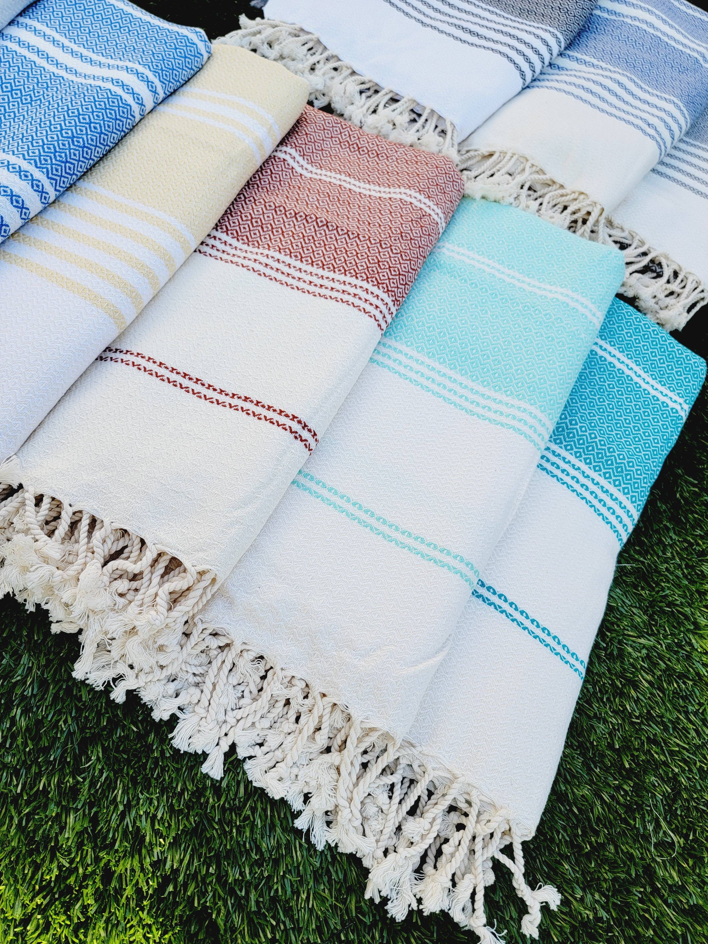 Sand Free Beach/Bath Towels-Easy Carry Quick Dry Throw - GrayHeart - Premium Kids & Baby Catalog from EBRU Home - Just $32.78! Shop now at Yard Agri Supply