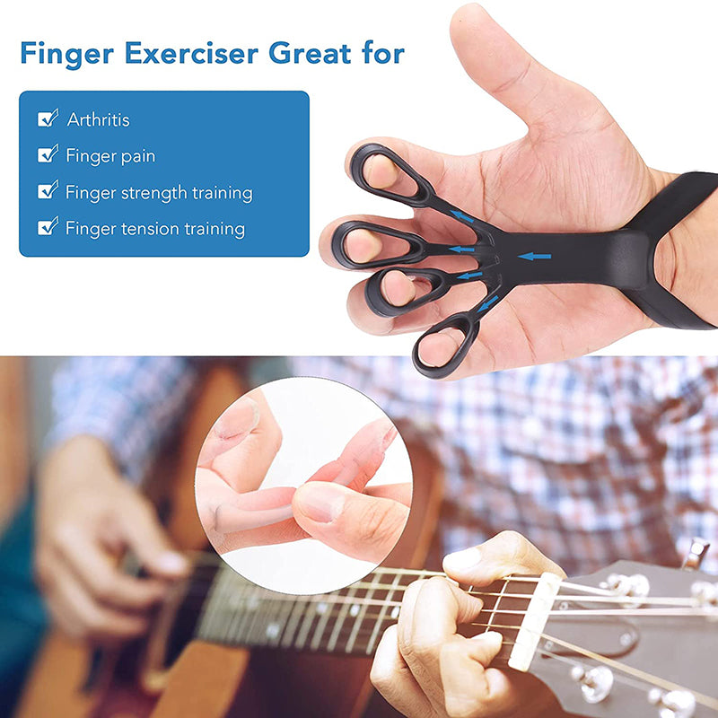 Silicone Grip Finger Exercise Stretcher - Premium  from Yard Agri Supply - Just $9.99! Shop now at Yard Agri Supply