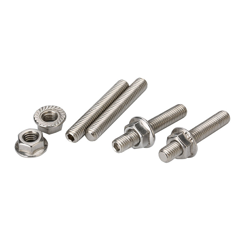 Stainless Steel Exhaust Manifold Reinforcement Retaining Bolt Suite For Ford - Premium car parts from cjdropshipping - Just $99.89! Shop now at Yard Agri Supply