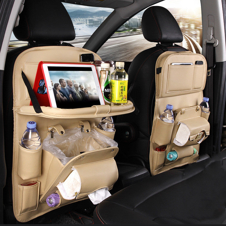Pad-Bag Organizer Tray Car-Seat Car-Trash-Can Auto-Accessories Foldable Table Travel - Premium  from Yard Agri Supply - Just $28.95! Shop now at Yard Agri Supply