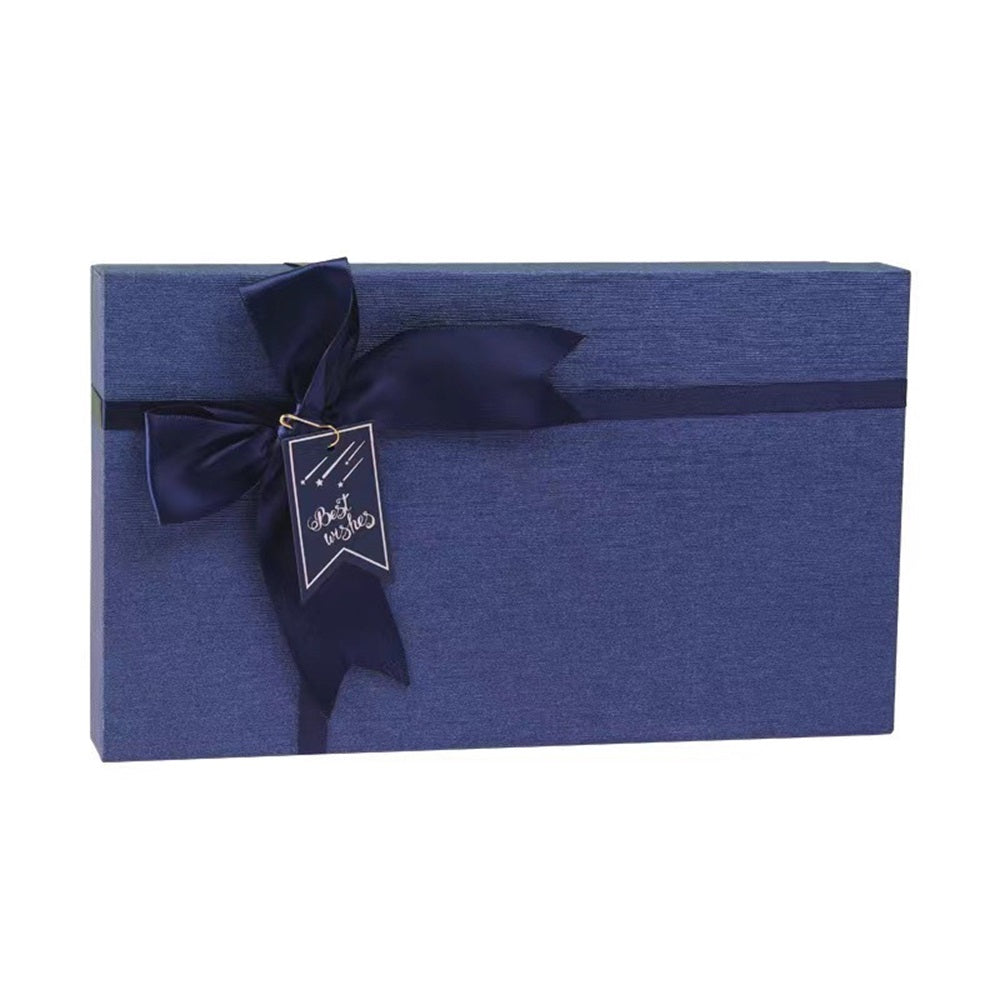 Cardboard Paper Gift Box with Ribbon Bow - Premium  from Mademine - Just $3.9! Shop now at Yard Agri Supply