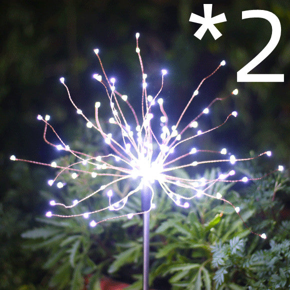Solar Ground Plug Firework Light Led Copper Wire - Premium Garden from cjdropshipping - Just $35.39! Shop now at Yard Agri Supply