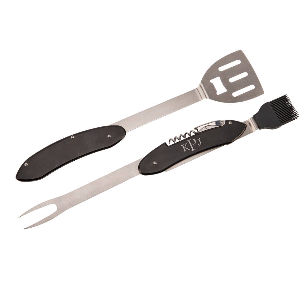 Folding Bbq Tools W/Black Hndl 20"L OpenHeart - Premium Home Living & Improvement from Creative Gifts International Inc. - Just $35.18! Shop now at Yard Agri Supply