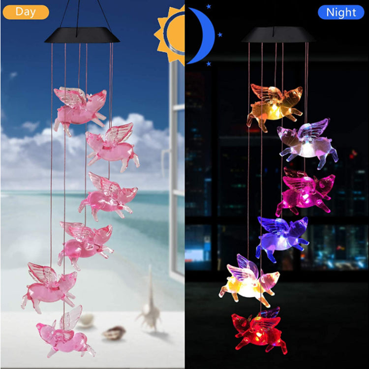 Outdoor Solar Wind Chime Lamp Garden Decoration - Premium  from Yard Agri Supply - Just $26! Shop now at Yard Agri Supply