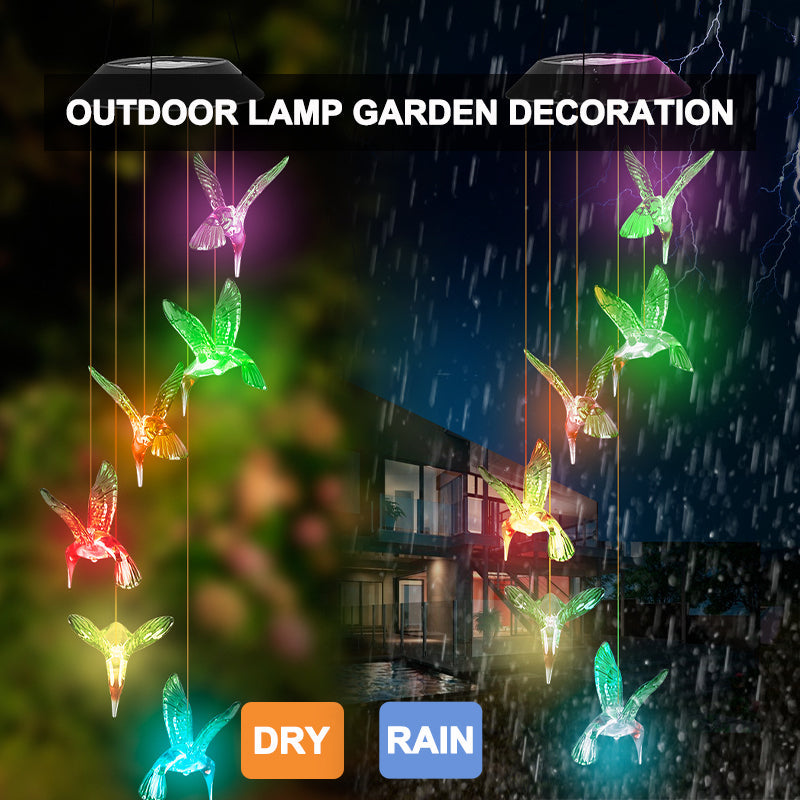 Outdoor Solar Wind Chime Lamp Garden Decoration - Premium  from Yard Agri Supply - Just $26! Shop now at Yard Agri Supply