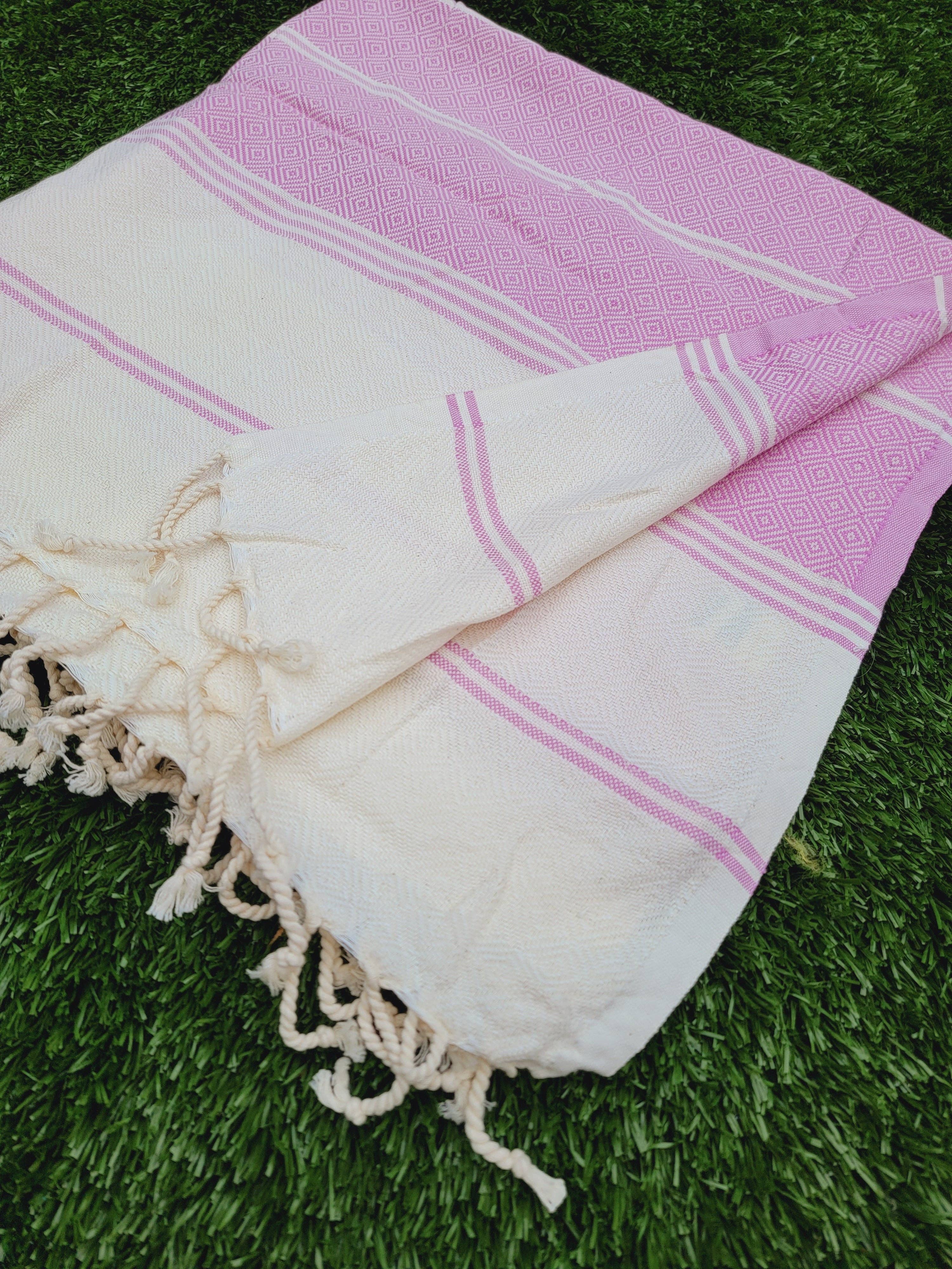 Beach/Bath Sand Free Towels-Easy Carry Quick Dry Thin Towel-PinkHeart - Premium Kids & Baby Catalog from EBRU Home - Just $32.78! Shop now at Yard Agri Supply