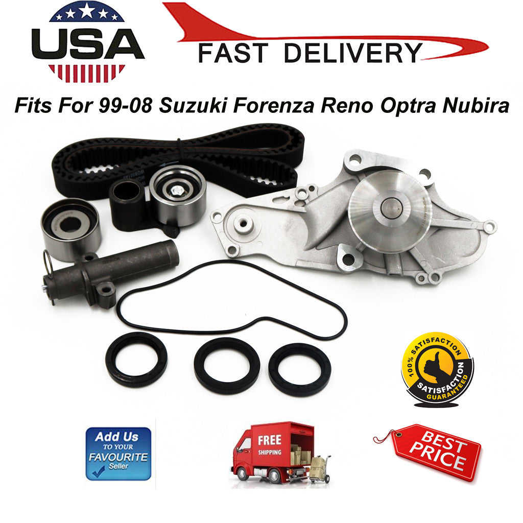 Timing Belt Kit Water Pump Fits For 99-08 Suzuki Forenza Re.no Optra Nu.bira  US - Premium car parts from cjdropshipping - Just $346.69! Shop now at Yard Agri Supply