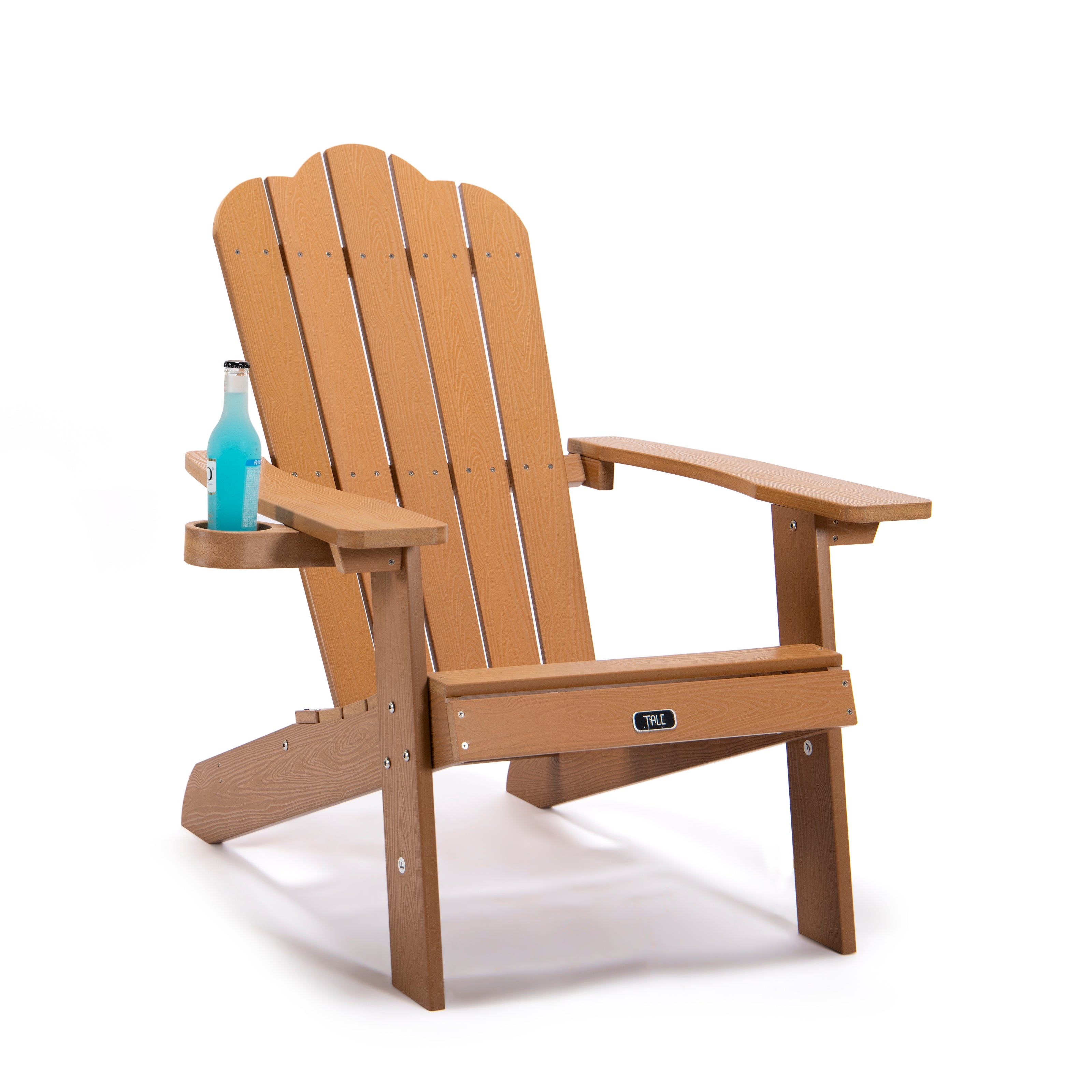 TALE Adirondack Chair Backyard Outdoor Furniture Painted Seating With Cup Holder All-Weather And Fade-Resistant Plastic Wood Ban Amazon - Premium  from Yard Agri Supply - Just $195.99! Shop now at Yard Agri Supply