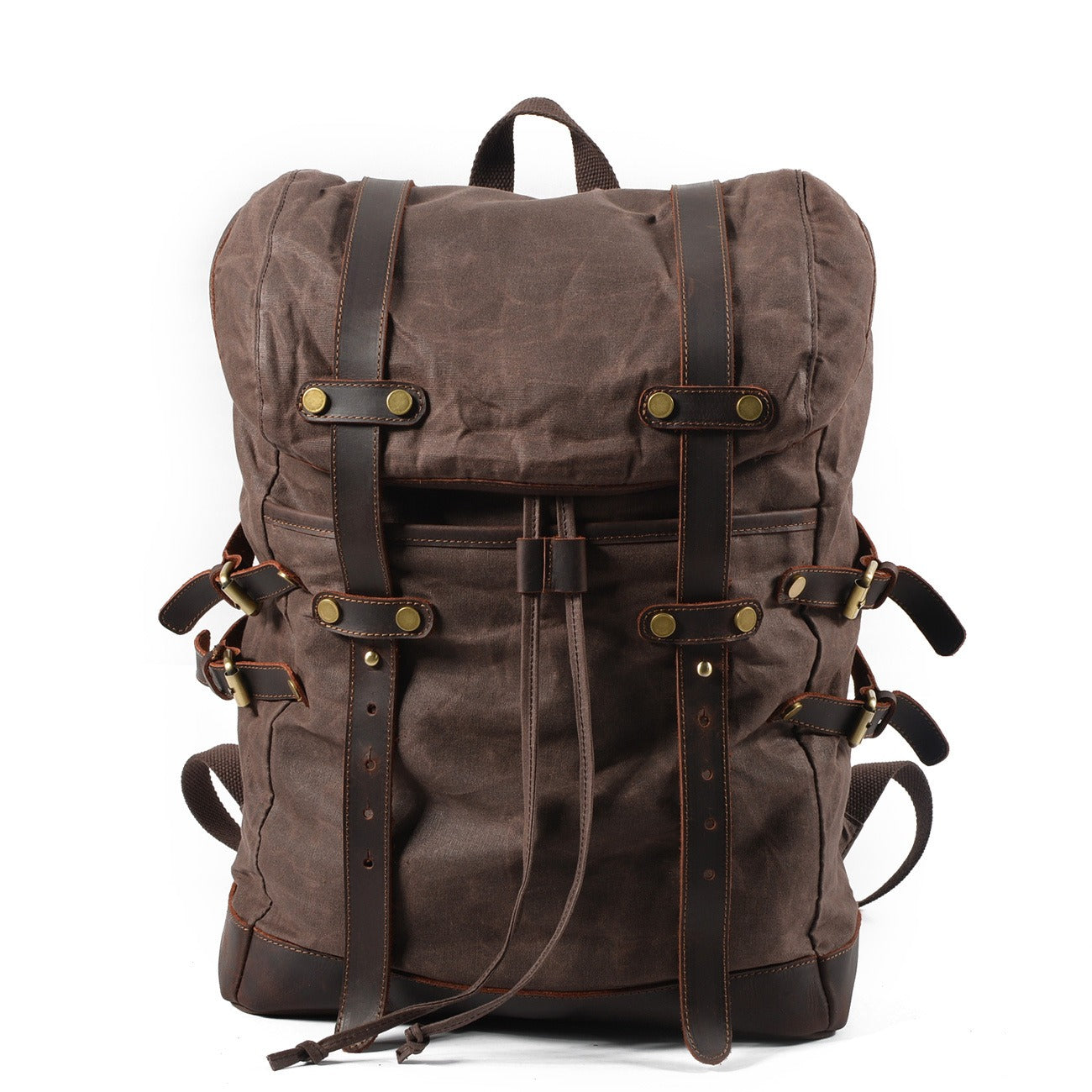 Canvas Men Bag Casual Shoulder Backpack Men Waterproof Outdoor Travel Bag Student Schoolbag - Premium  from eprolo - Just $81.5! Shop now at Yard Agri Supply
