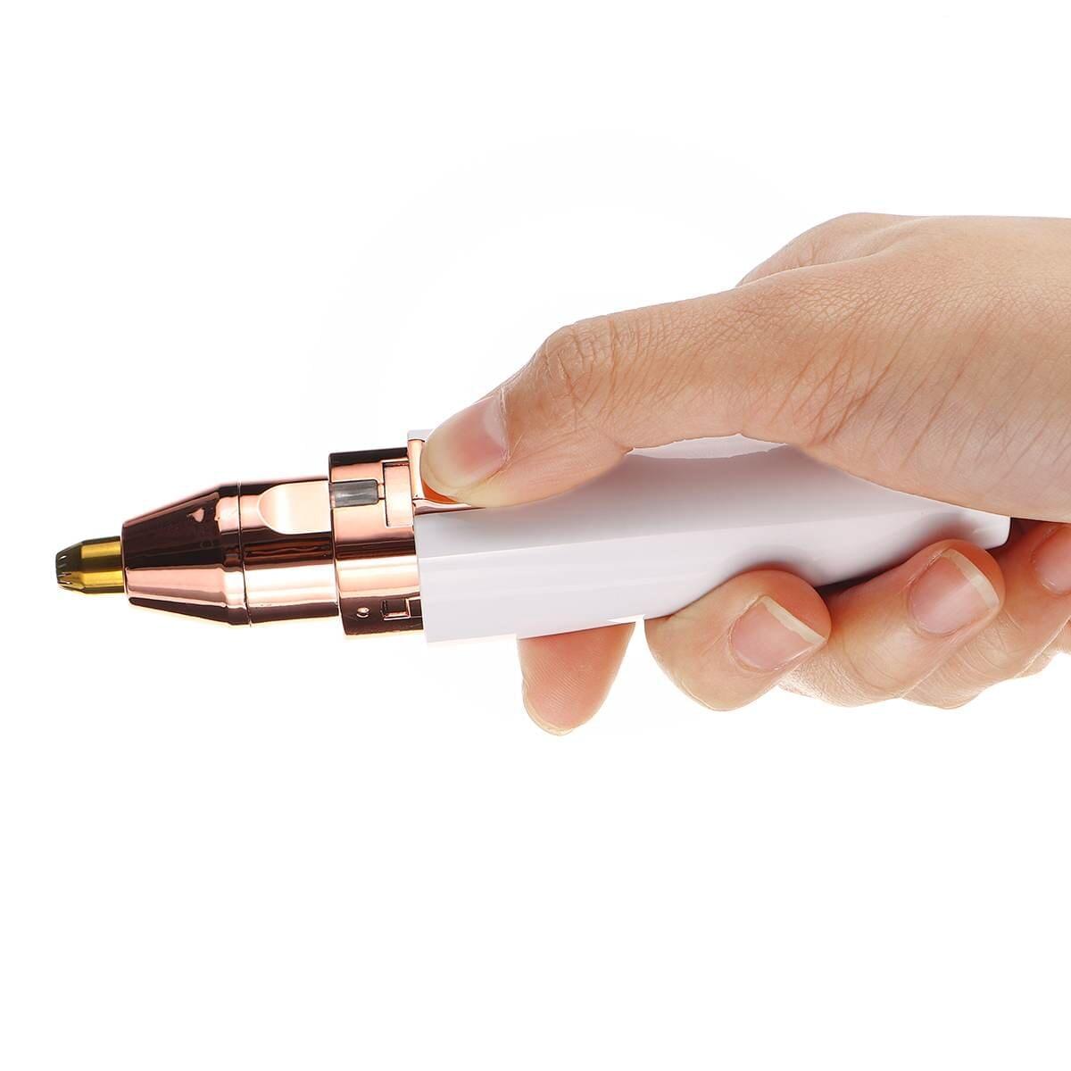 2 IN 1 Lady Epilators Electric Eyebrow Trimmer USB Rechargeable - Premium  from eprolo - Just $19.82! Shop now at Yard Agri Supply
