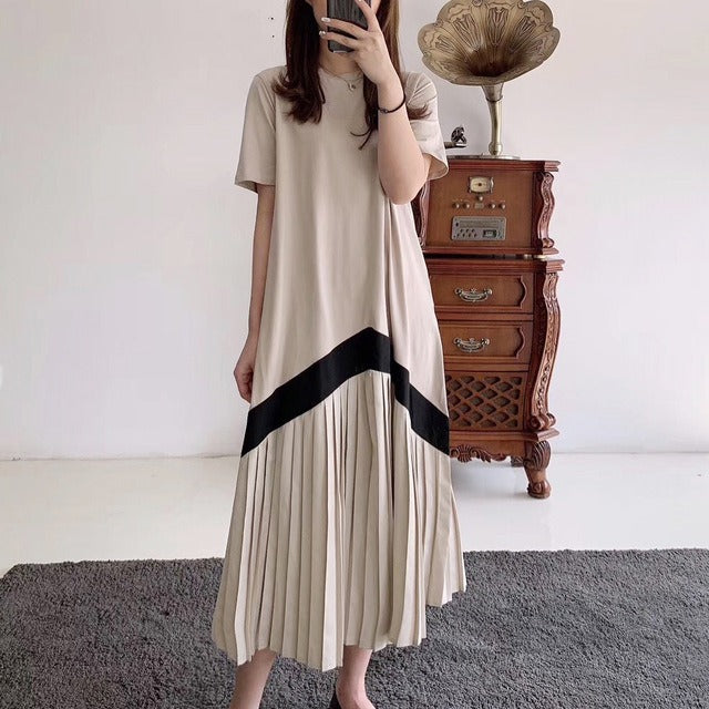 Spring And Summer  Style Pleated Dresses - Premium  from eprolo - Just $32.56! Shop now at Yard Agri Supply