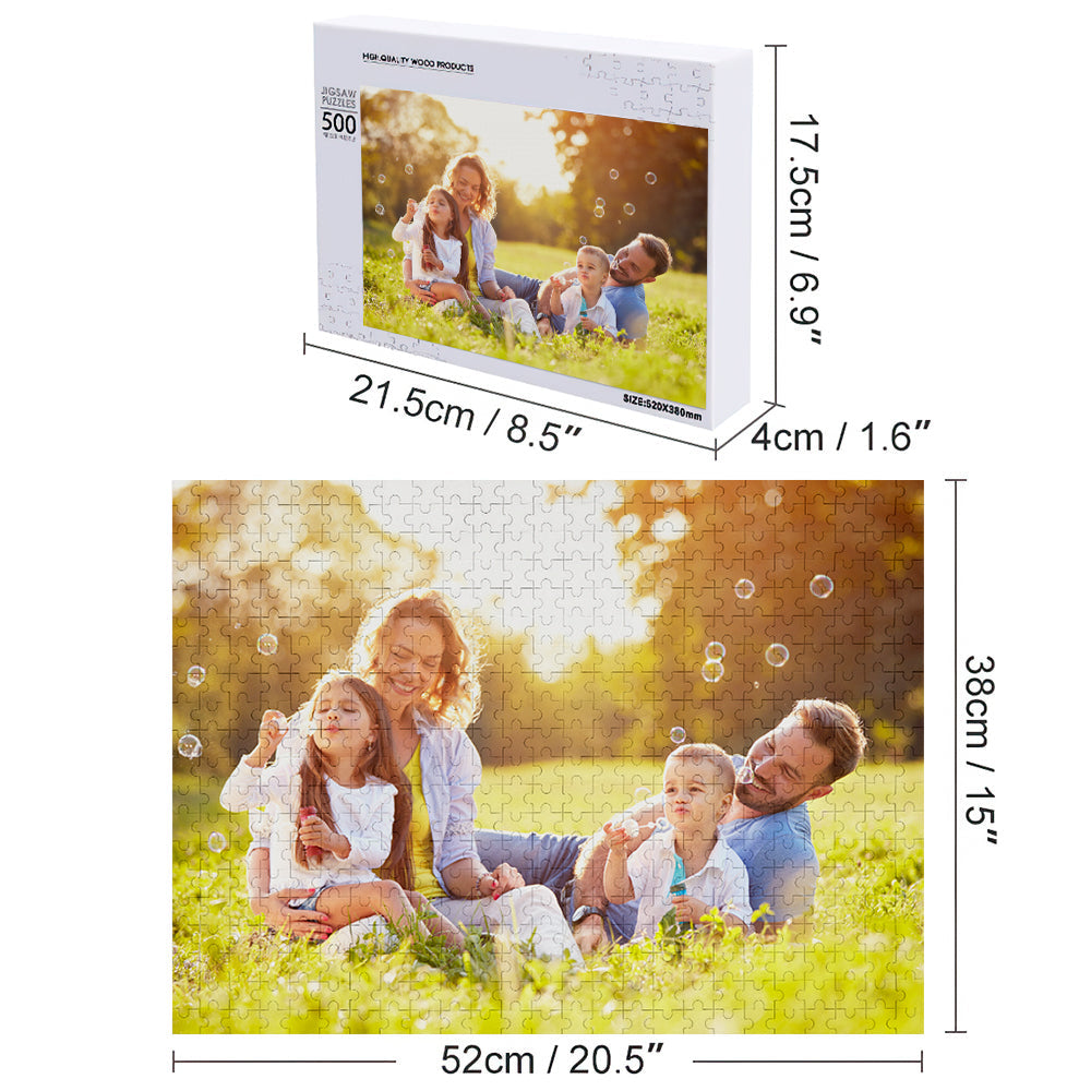Custom Wooden Jigsaw Puzzle - 5 Size - Premium  from Mademine - Just $7.9! Shop now at Yard Agri Supply