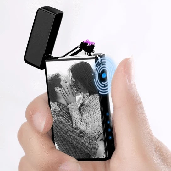 Personalised Black Engraved Photo Lighter - Premium  from Mademine - Just $19.9! Shop now at Yard Agri Supply