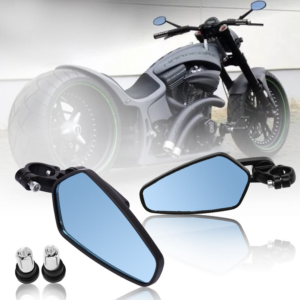 Motorcycle Black 7,8 Inch Handle Bar End Side Mirrors For Yamaha - Premium car parts from cjdropshipping - Just $94.19! Shop now at Yard Agri Supply