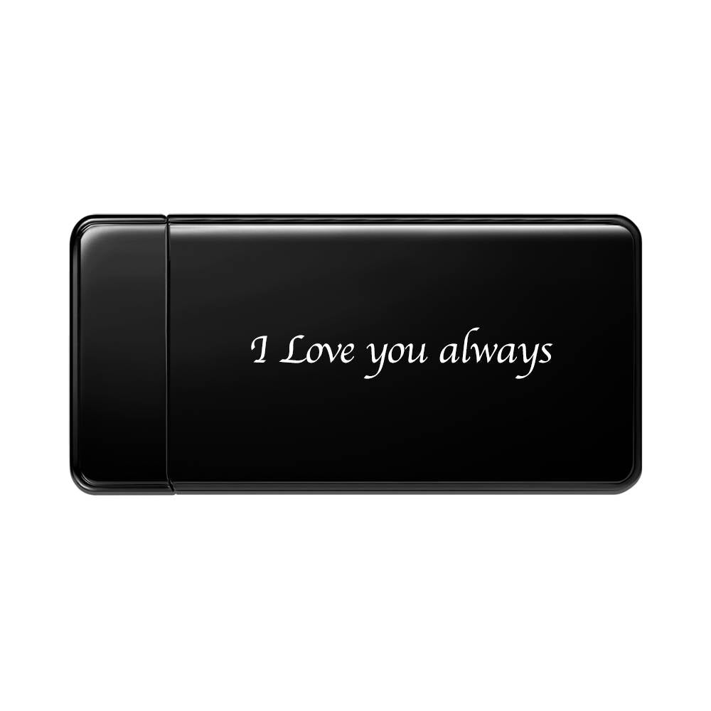 Personalised Black Engraved Photo Lighter - Premium  from Mademine - Just $19.9! Shop now at Yard Agri Supply