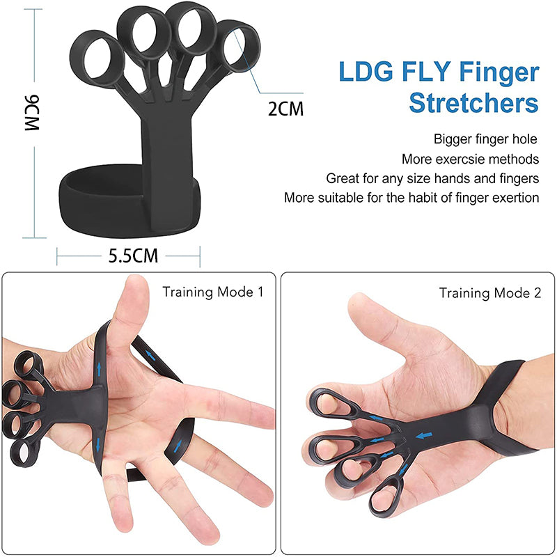 Silicone Grip Finger Exercise Stretcher - Premium  from Yard Agri Supply - Just $9.99! Shop now at Yard Agri Supply