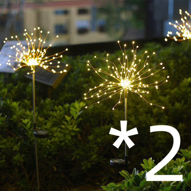 Solar Ground Plug Firework Light Led Copper Wire - Premium Garden from cjdropshipping - Just $35.39! Shop now at Yard Agri Supply